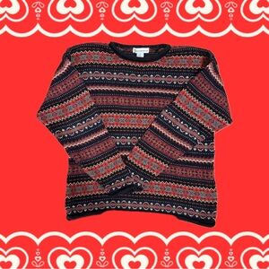NY Jeans 90s Knit Sweater Size M
